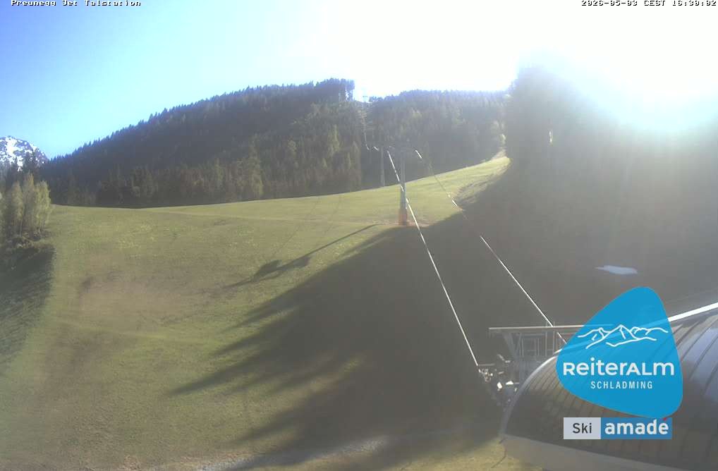 Archiv Foto Webcam Reiteralm - Talstation Preunegg