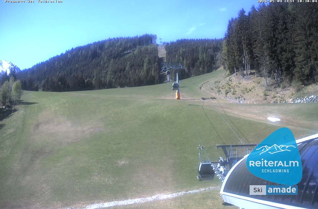Archiv Foto Webcam Reiteralm - Talstation Preunegg