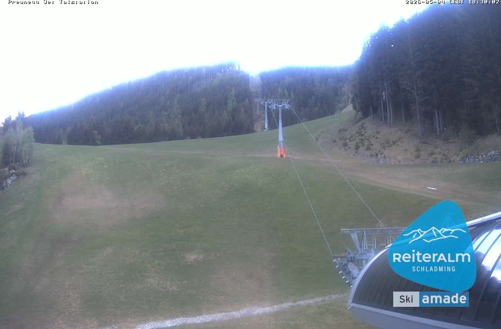 Archiv Foto Webcam Reiteralm - Talstation Preunegg
