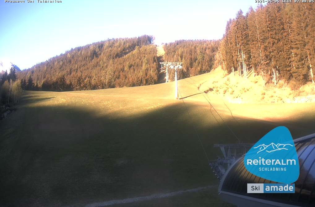 Archiv Foto Webcam Reiteralm - Talstation Preunegg