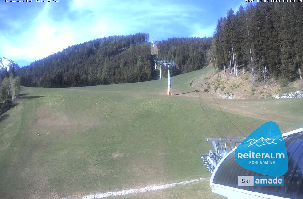 Archiv Foto Webcam Reiteralm - Talstation Preunegg