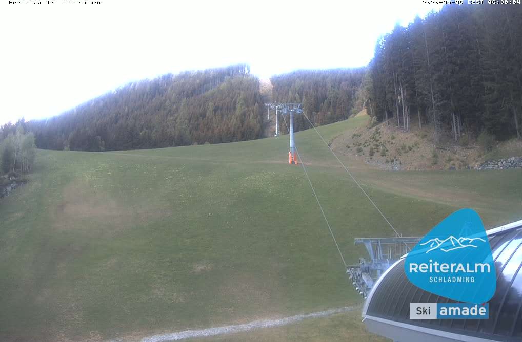 Archiv Foto Webcam Reiteralm - Talstation Preunegg