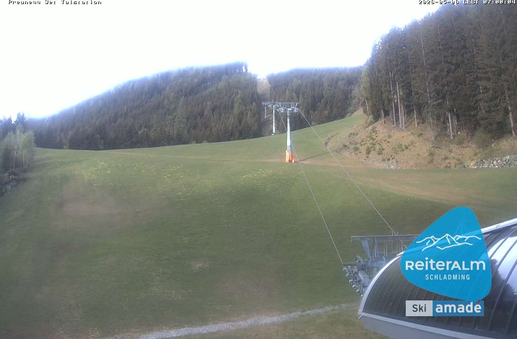 Archiv Foto Webcam Reiteralm - Talstation Preunegg