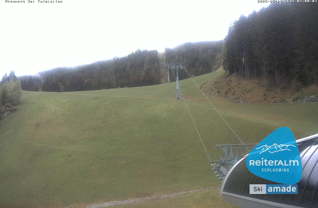 Archiv Foto Webcam Reiteralm - Talstation Preunegg