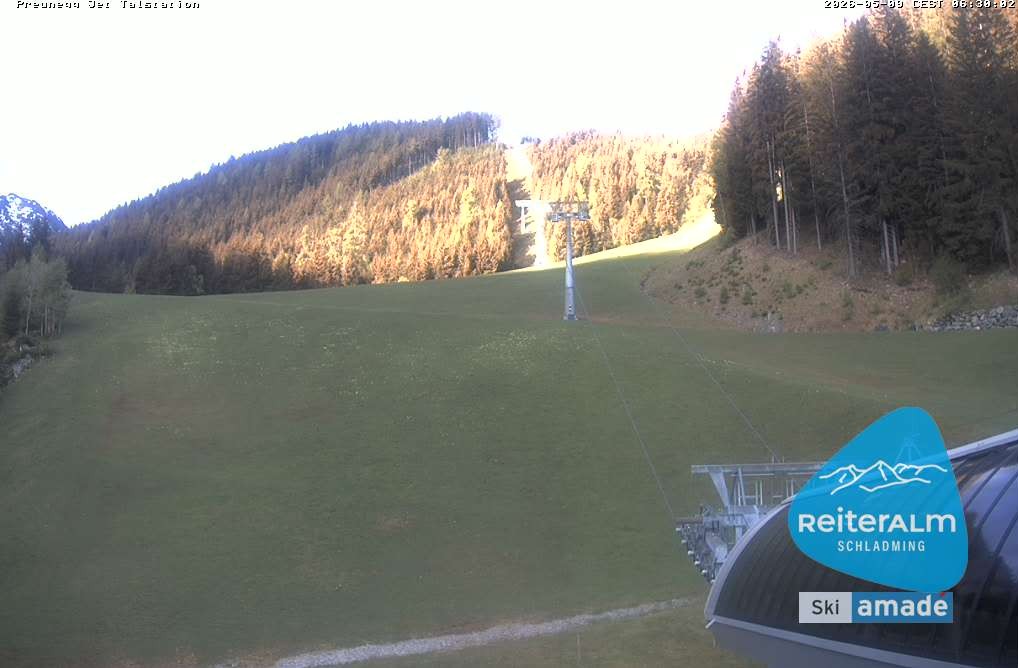 Archiv Foto Webcam Reiteralm - Talstation Preunegg