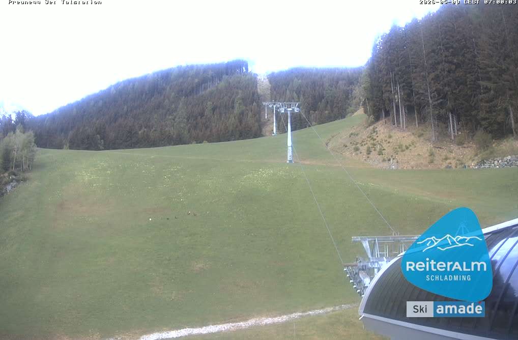 Archiv Foto Webcam Reiteralm - Talstation Preunegg