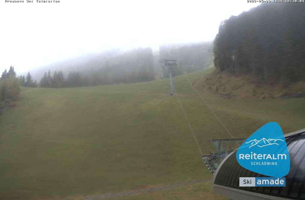 Archiv Foto Webcam Reiteralm - Talstation Preunegg