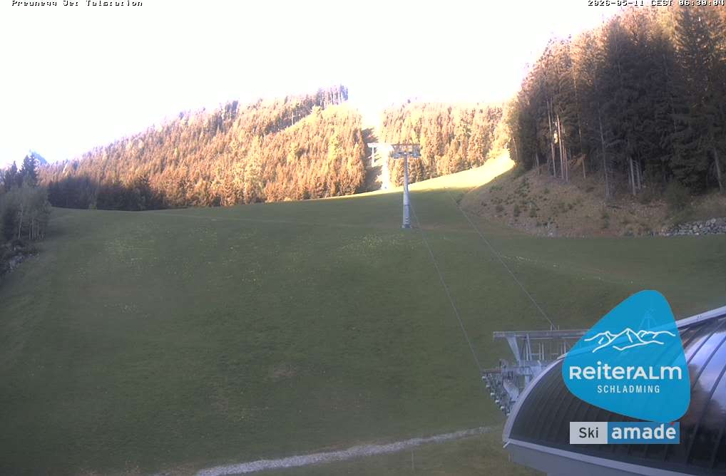 Archived image Webcam Reiteralm: Preunegg Jet Base Station
