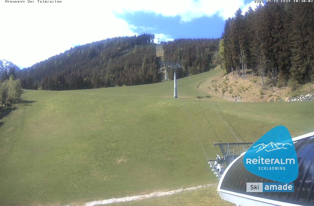Archived image Webcam Reiteralm: Preunegg Jet Base Station