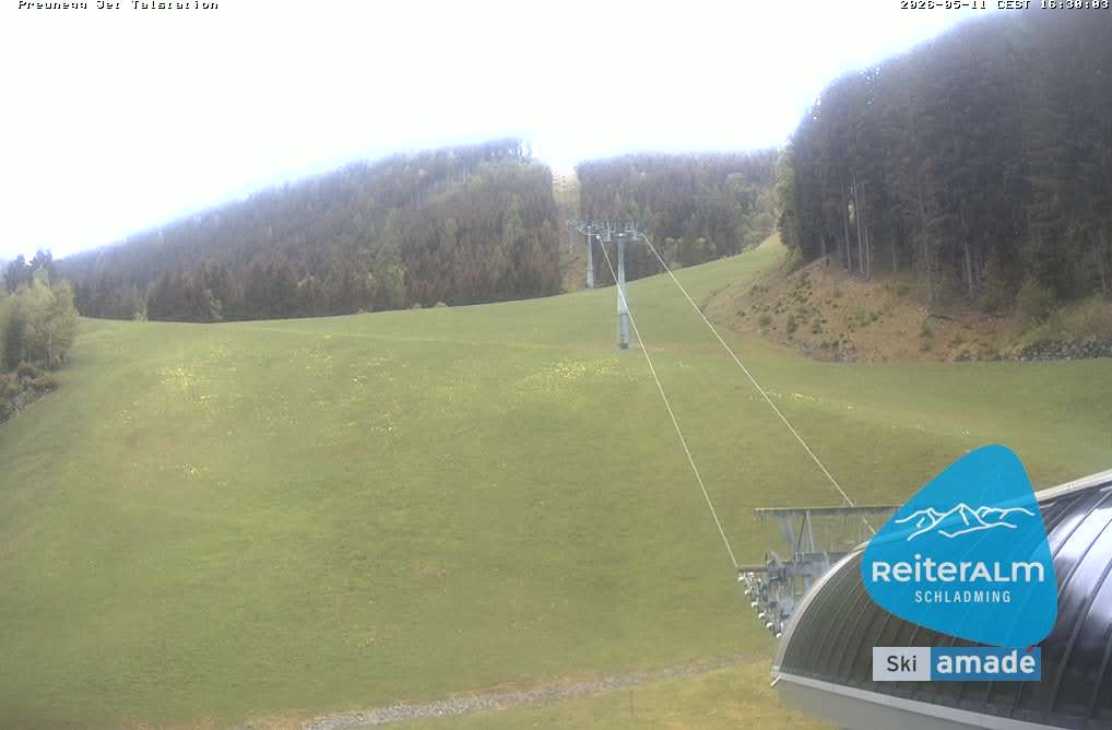 Archived image Webcam Reiteralm: Preunegg Jet Base Station