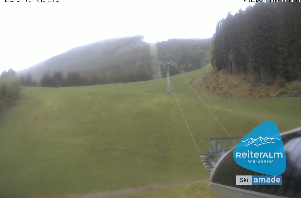 Archived image Webcam Reiteralm: Preunegg Jet Base Station