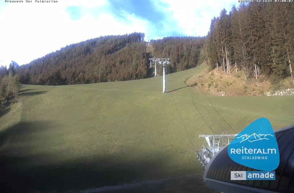 Archiv Foto Webcam Reiteralm - Talstation Preunegg