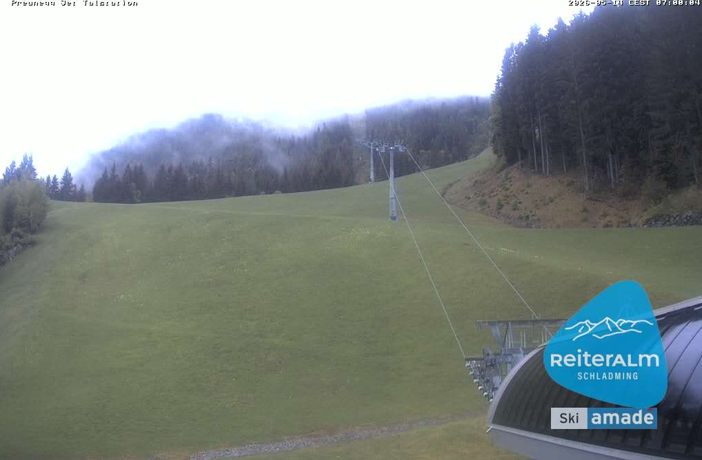 Archiv Foto Webcam Reiteralm - Talstation Preunegg