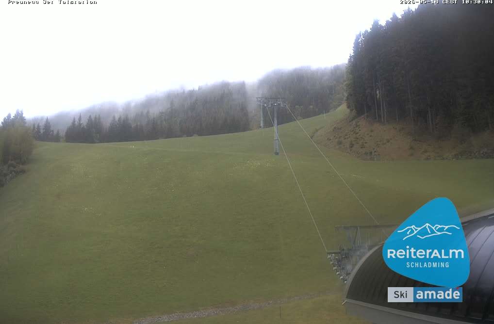 Archiv Foto Webcam Reiteralm - Talstation Preunegg