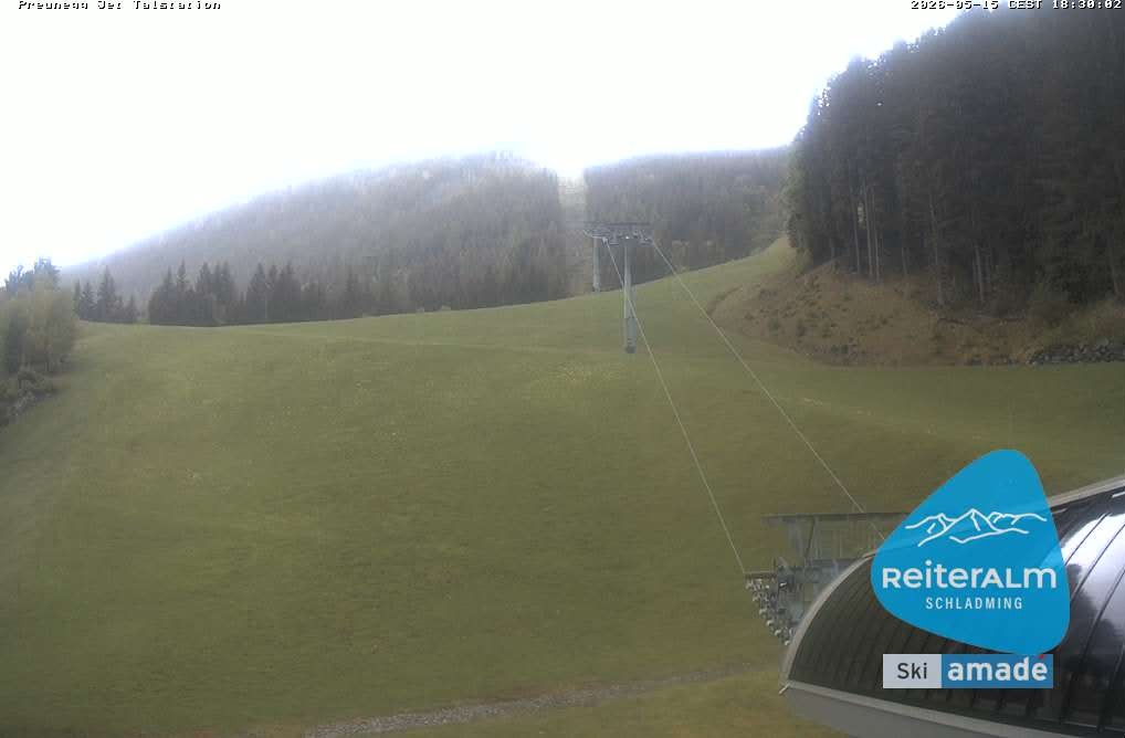 Archiv Foto Webcam Reiteralm - Talstation Preunegg