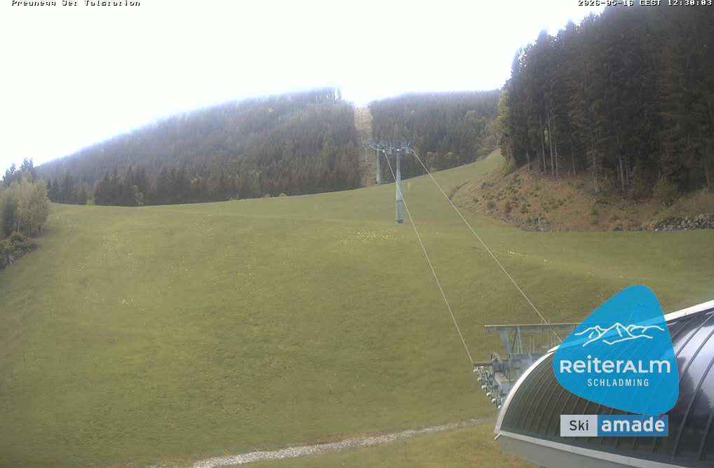 Archived image Webcam Reiteralm: Preunegg Jet Base Station