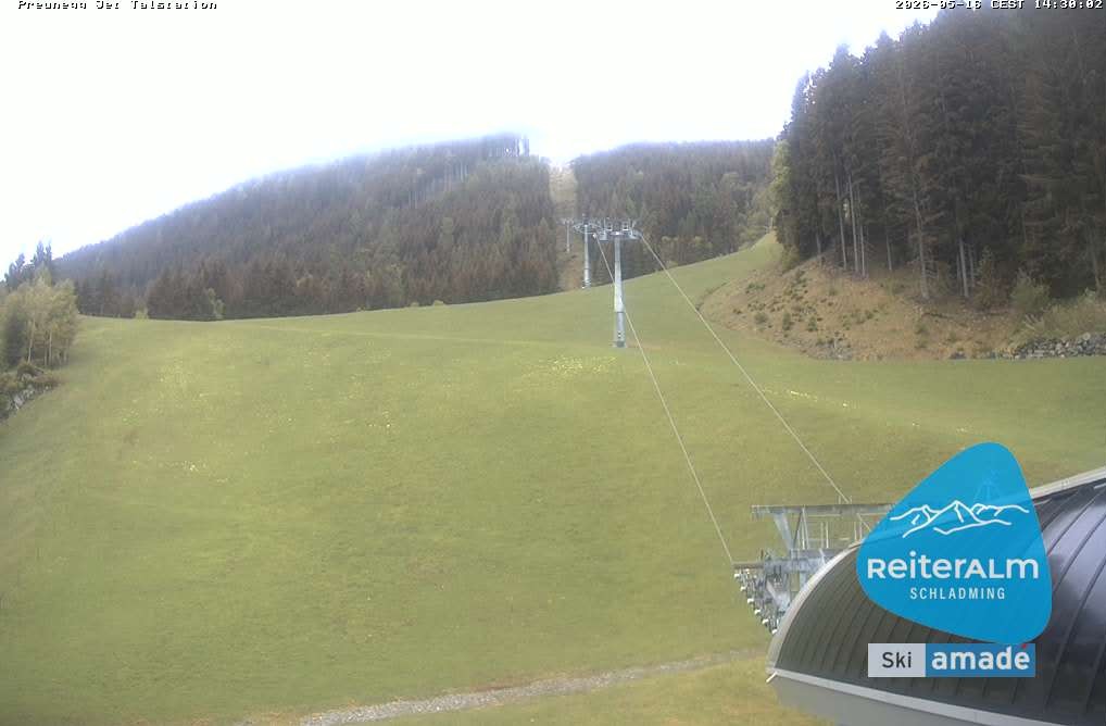 Archived image Webcam Reiteralm: Preunegg Jet Base Station