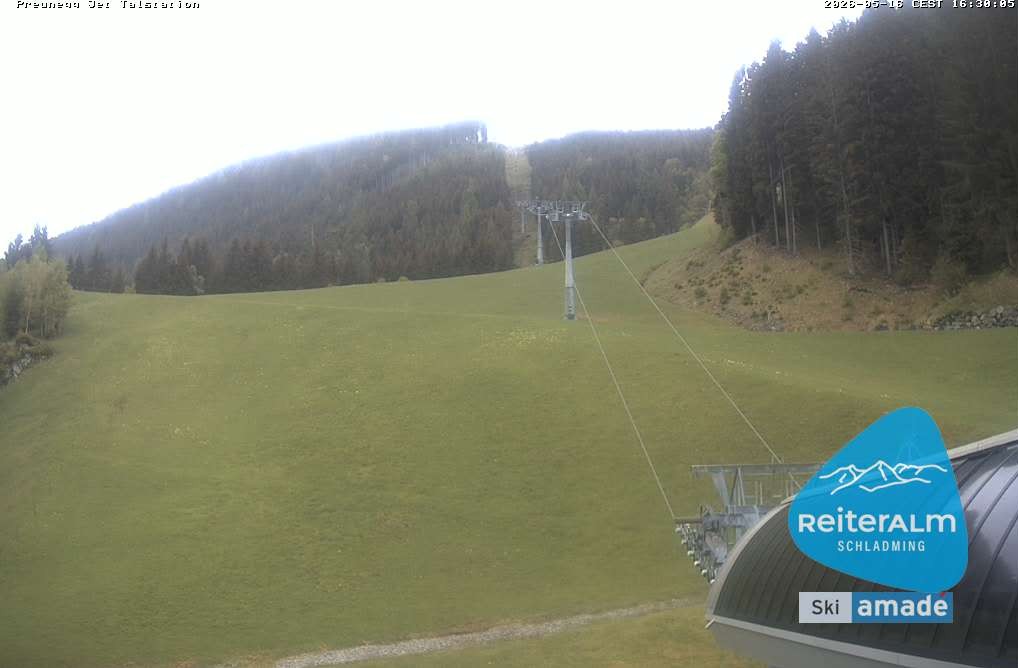 Archived image Webcam Reiteralm: Preunegg Jet Base Station
