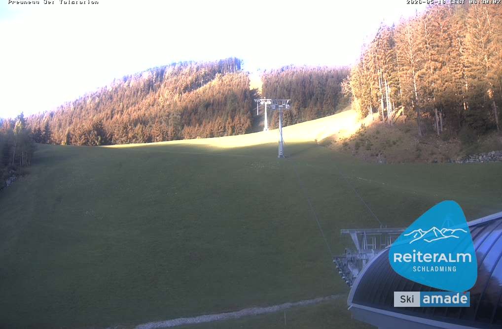 Archiv Foto Webcam Reiteralm - Talstation Preunegg