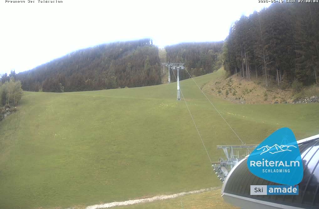 Archiv Foto Webcam Reiteralm - Talstation Preunegg
