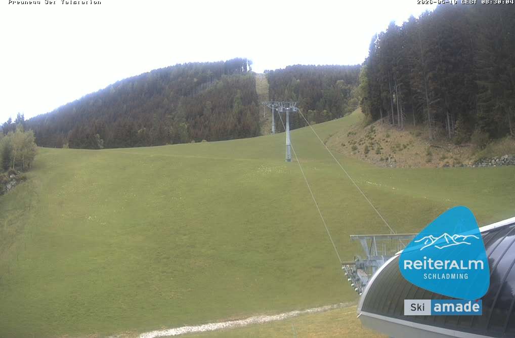 Archiv Foto Webcam Reiteralm - Talstation Preunegg