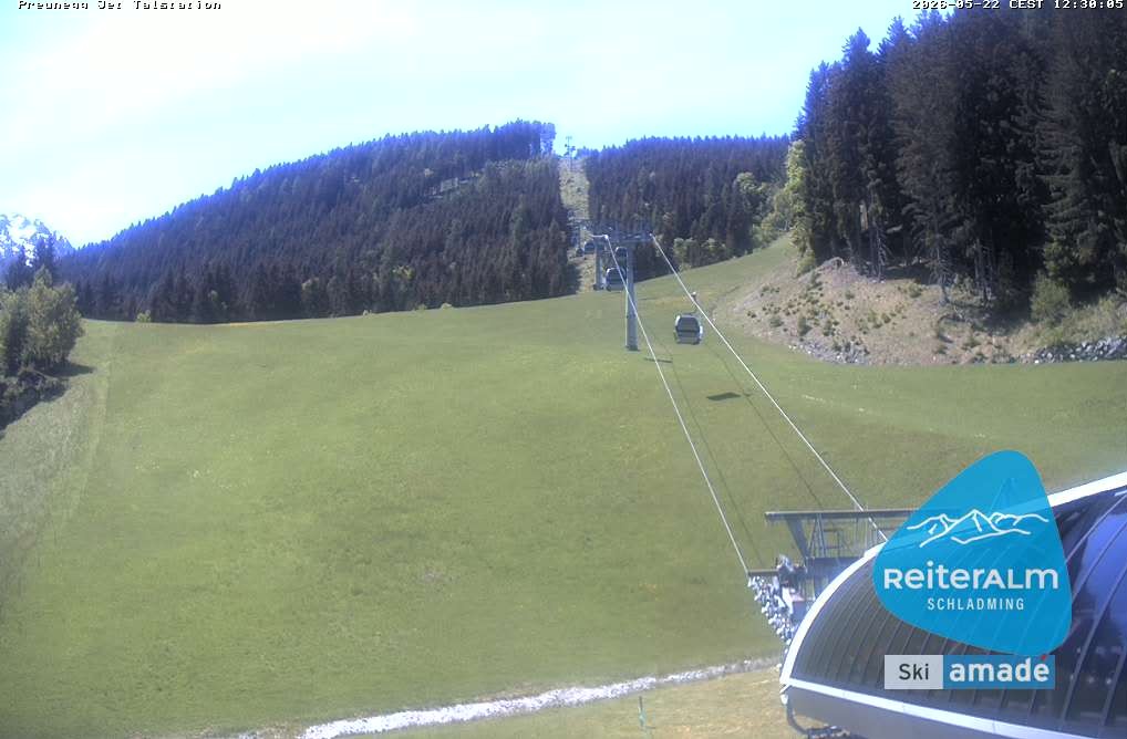Archiv Foto Webcam Reiteralm - Talstation Preunegg