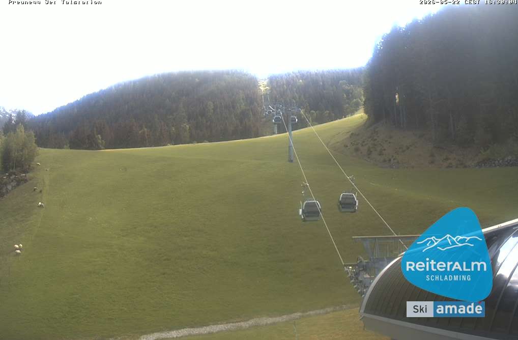 Archiv Foto Webcam Reiteralm - Talstation Preunegg