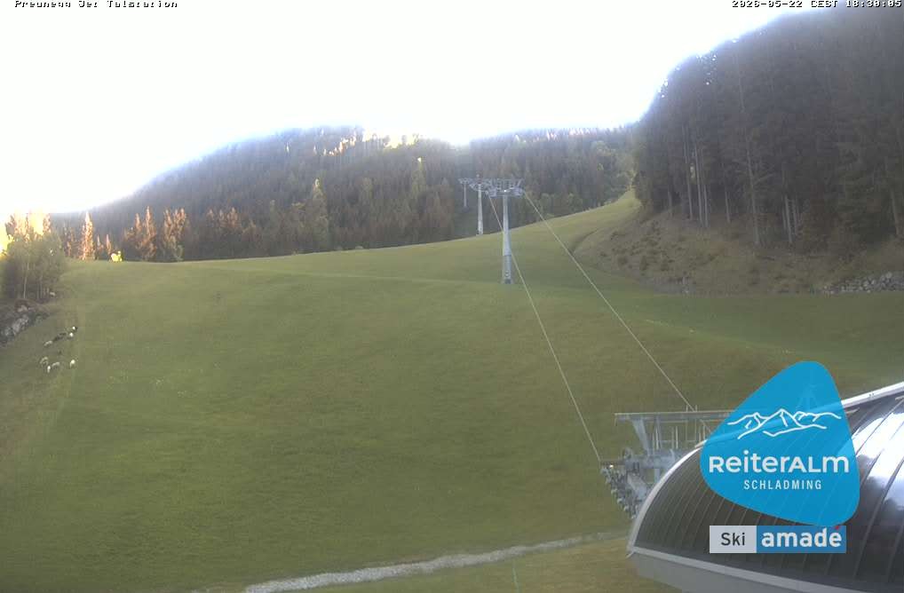 Archiv Foto Webcam Reiteralm - Talstation Preunegg