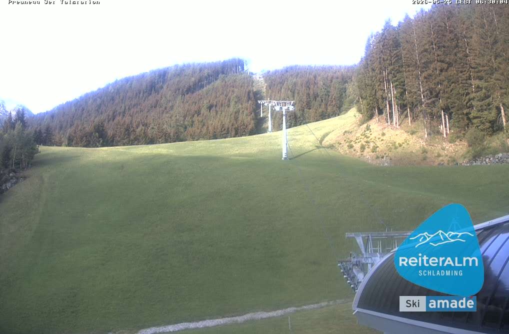 Archiv Foto Webcam Reiteralm - Talstation Preunegg