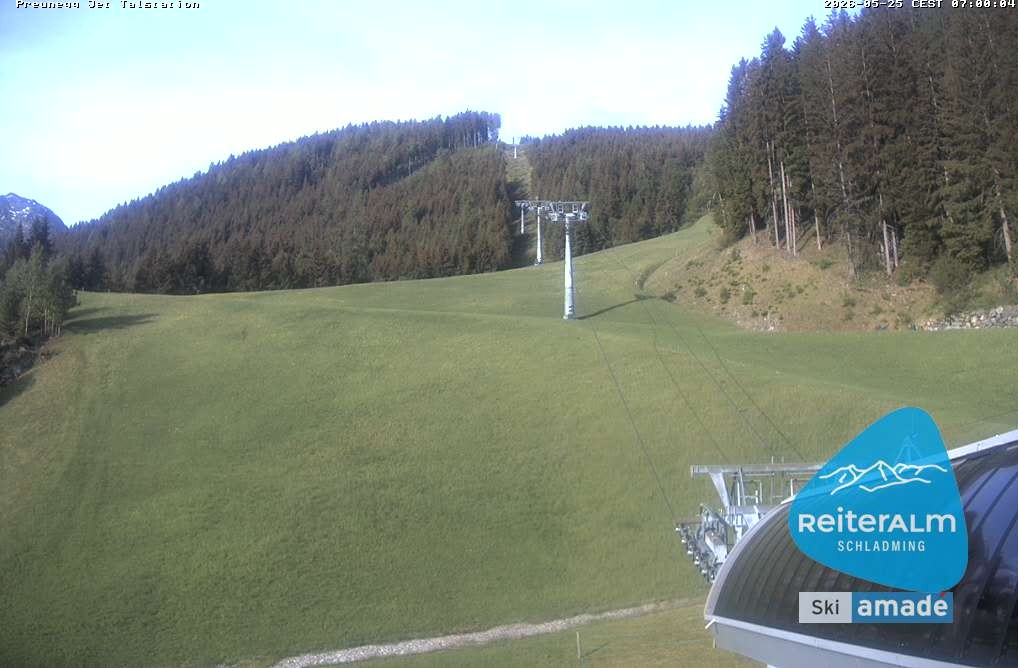 Archiv Foto Webcam Reiteralm - Talstation Preunegg