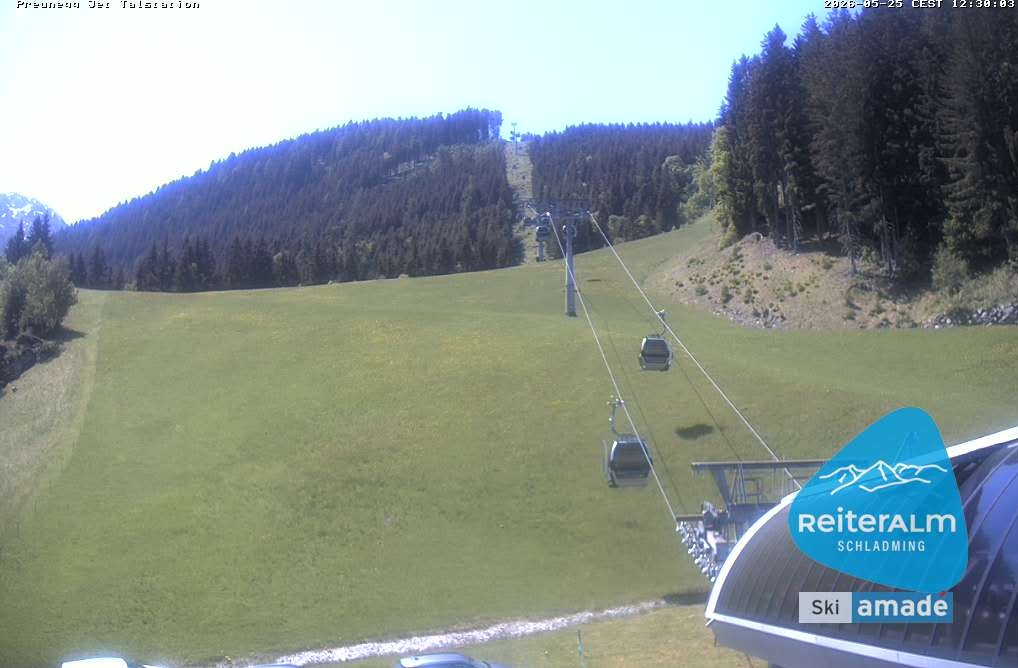 Archiv Foto Webcam Reiteralm - Talstation Preunegg