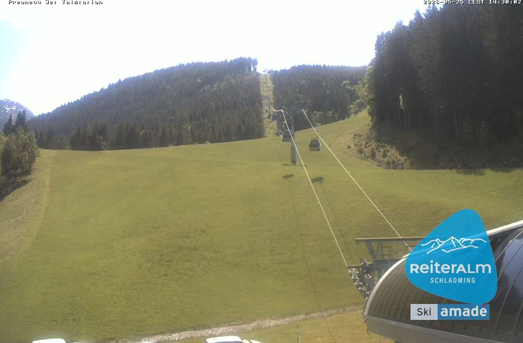 Archiv Foto Webcam Reiteralm - Talstation Preunegg