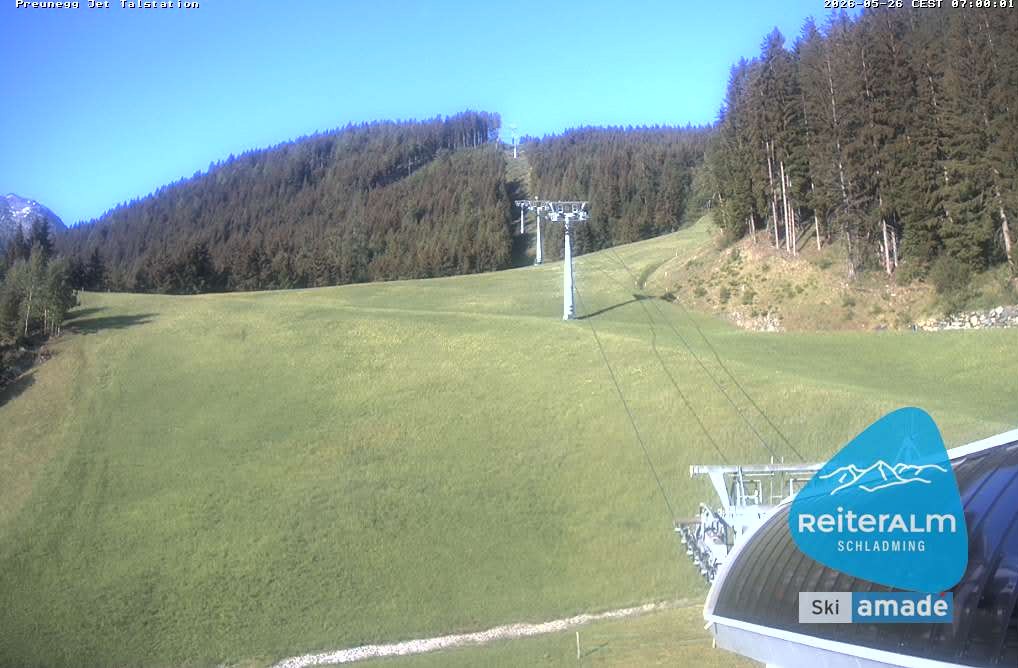 Archiv Foto Webcam Reiteralm - Talstation Preunegg