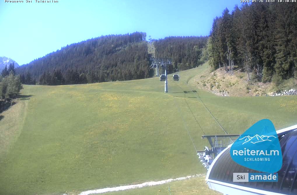 Archiv Foto Webcam Reiteralm - Talstation Preunegg