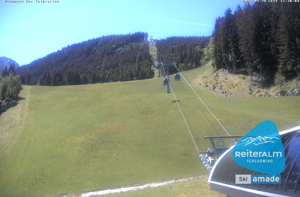 Archiv Foto Webcam Reiteralm - Talstation Preunegg