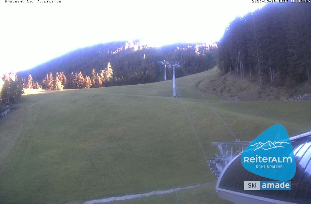Archiv Foto Webcam Reiteralm - Talstation Preunegg