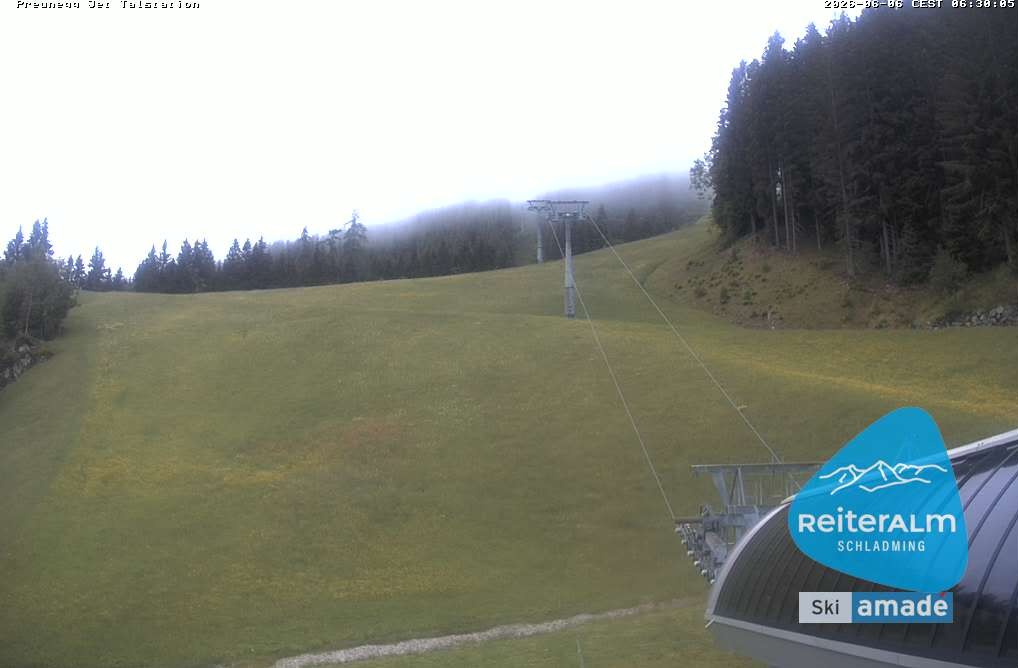 Archiv Foto Webcam Reiteralm - Talstation Preunegg