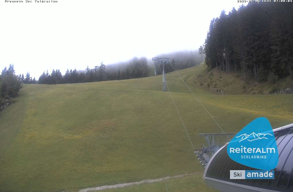 Archiv Foto Webcam Reiteralm - Talstation Preunegg