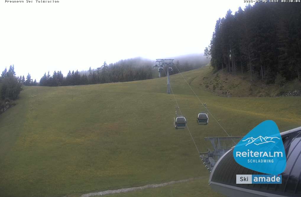 Archiv Foto Webcam Reiteralm - Talstation Preunegg