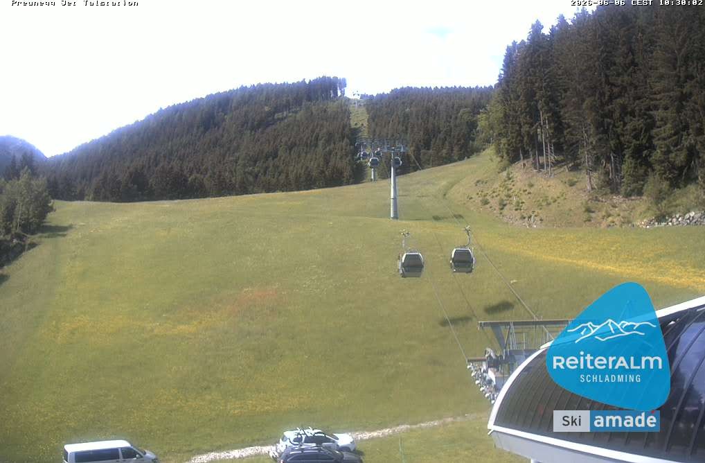 Archiv Foto Webcam Reiteralm - Talstation Preunegg