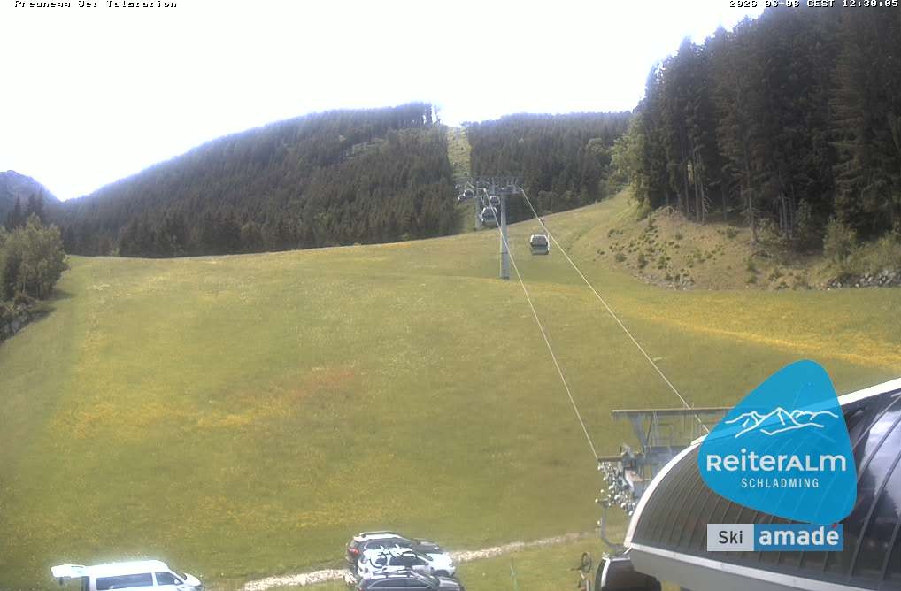 Archiv Foto Webcam Reiteralm - Talstation Preunegg