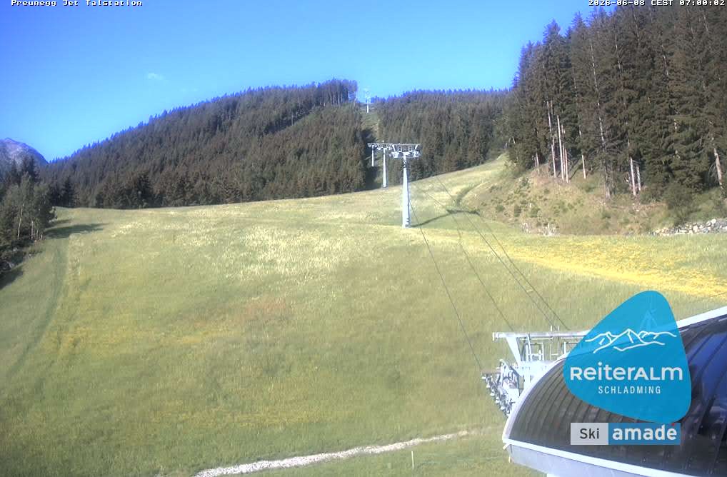 Archiv Foto Webcam Reiteralm - Talstation Preunegg