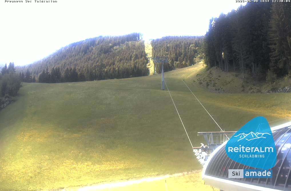 Archiv Foto Webcam Reiteralm - Talstation Preunegg