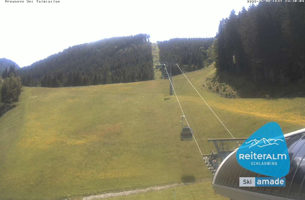 Archiv Foto Webcam Reiteralm - Talstation Preunegg