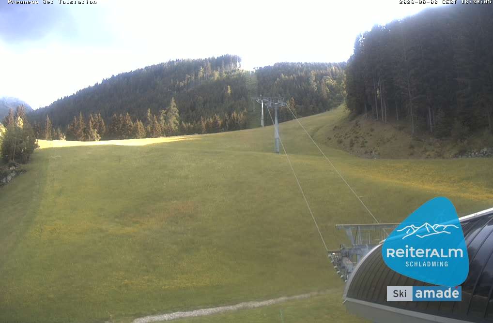 Archiv Foto Webcam Reiteralm - Talstation Preunegg