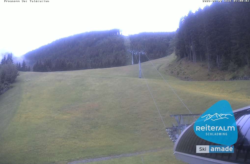 Archiv Foto Webcam Reiteralm - Talstation Preunegg
