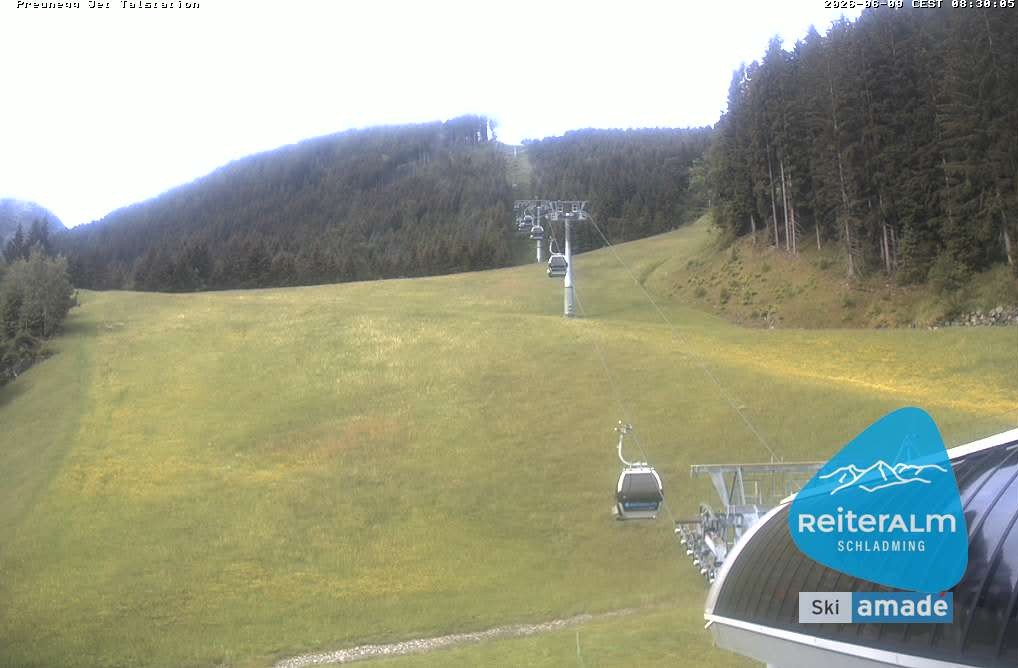 Archiv Foto Webcam Reiteralm - Talstation Preunegg