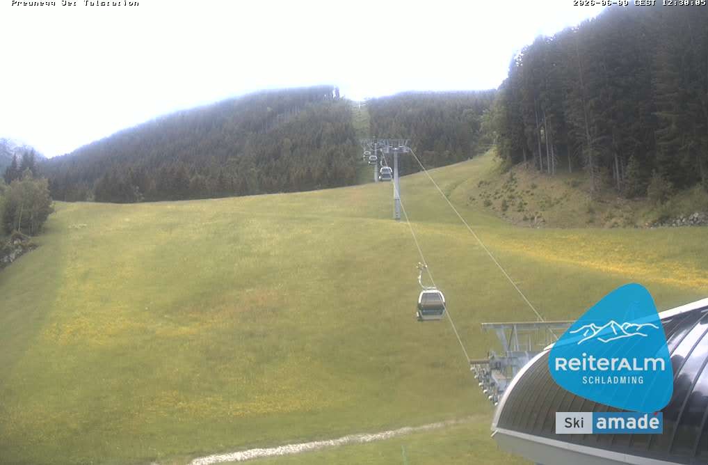 Archiv Foto Webcam Reiteralm - Talstation Preunegg