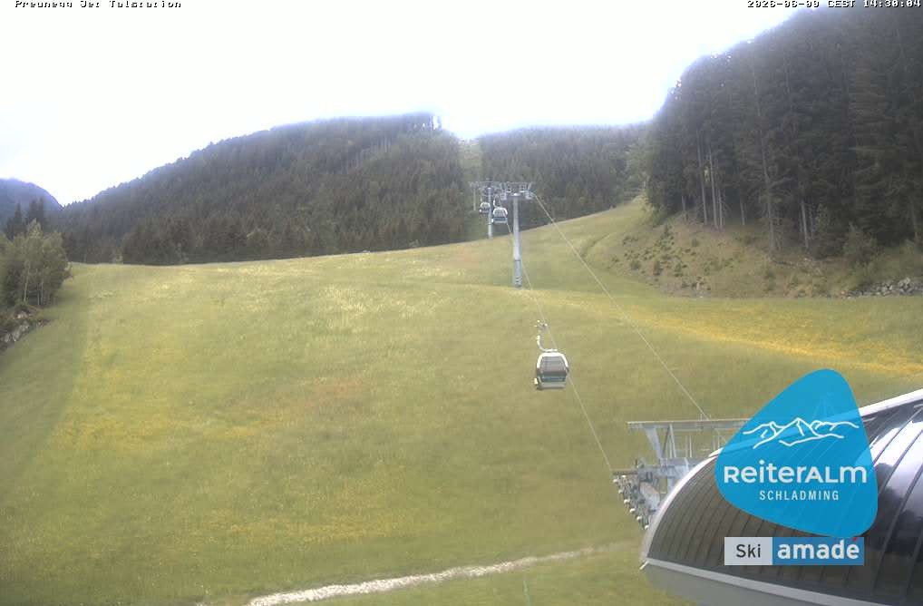 Archiv Foto Webcam Reiteralm - Talstation Preunegg