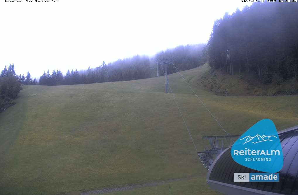 Archiv Foto Webcam Reiteralm - Talstation Preunegg